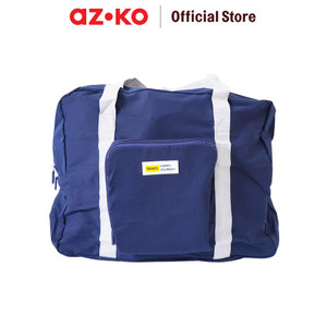 [EZO.0805584] AZKO Passport Marilyn Tas Travel Lipat - Biru Navy