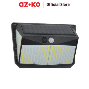 [EZO.0805587] AZKO Krisbow Zura Lampu Dinding Outdoor Solar 2.5 Watt 6500k