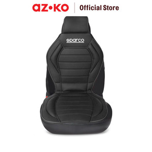 [EZO.0805592] AZKO Sparco Alas Jok Mobil Urban Pvc - Hitam