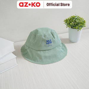[EZO.0805593] AZKO Ataru Topi Bucket Corduroy - Hijau