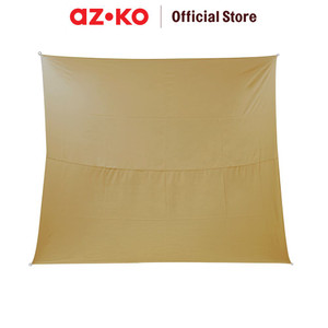 [EZO.0805598] AZKO Soleil 3.6 Mtr Kanopi Taman Square - Cokelat Tan