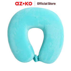 [EZO.0805651] AZKO Passport Bantal Leher Aloha - Hijau/Krem