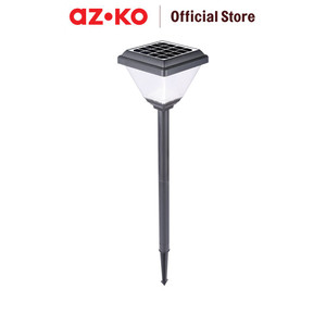 [EZO.0805663] AZKO Krisbow Arna Lampu Taman Solar Led Bollard 2 Watt