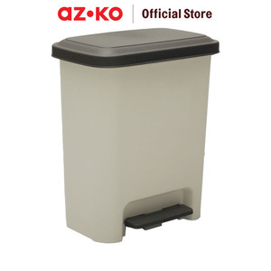 [EZO.0805687] AZKO Krisbow 45 Ltr Tempat Sampah Pedal Dengan Tutup Single