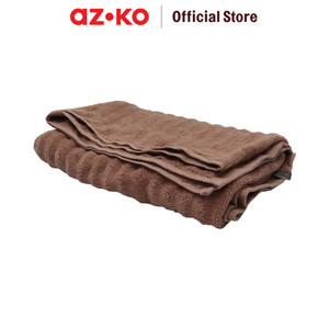 [EZO.0805693] AZKO Forhom 50x100 Cm Kevin Handuk Travel - Cokelat Tua