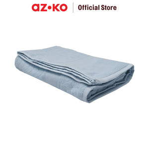 [EZO.0805700] AZKO Forhom 70x140 Cm Kotaro Handuk Mandi - Biru Muda