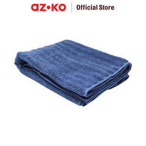 [EZO.0805701] AZKO Forhom 70x140 Cm Kenzo Handuk Mandi - Biru Navy