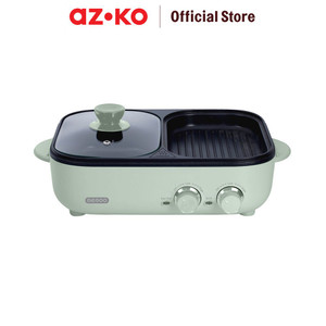 [EZO.0805748] AZKO Memoo 1.5 Ltr Multi Cooker 3 In 1 - Hijau
