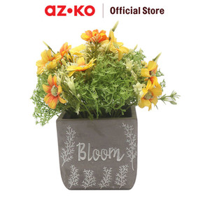 [EZO.0805753] AZKO Arthome 22.8 Cm Bunga Artifisial Wild Yellow