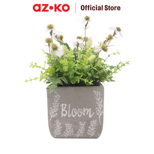 [EZO.0805768] AZKO Arthome 25.4 Cm Bunga Artifisial Wild - Putih