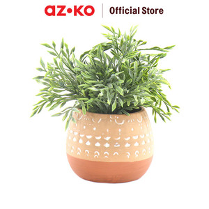 [EZO.0805777] AZKO Arthome 22.8 Cm Bunga Artifisial Syzygium Dengan Pot - Hijau