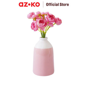 [EZO.0805790] AZKO Arthome 15.2 Cm Bunga Artifisial Dengan Pot - Pink
