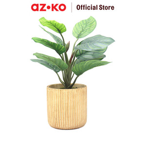 [EZO.0805792] AZKO Arthome 30.5 Cm Tanaman Artifisial Greenery Dengan Pot - Hijau