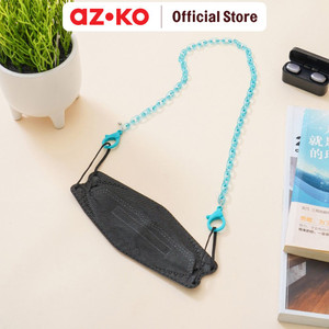 [EZO.0805794] AZKO Ataru Tali Masker Rantai - Hijau