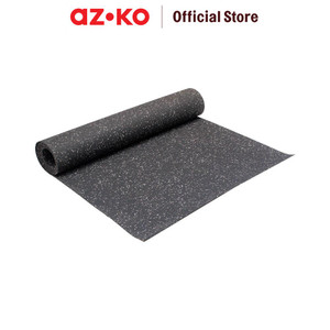 [EZO.0805809] AZKO Krisfloor 100x100 Cm Gym Roll Matras - Hitam