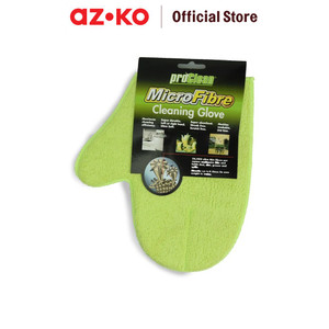 [EZO.0805814] AZKO Proclean Microfiber Sarung Tangan Pembersih - Hijau