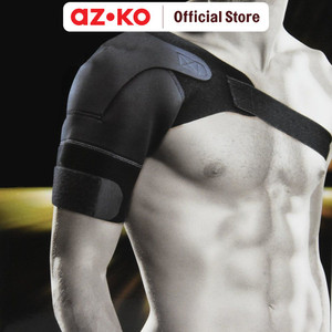 [EZO.0805821] AZKO Champs Penopang Bahu Ukuran M - Hitam