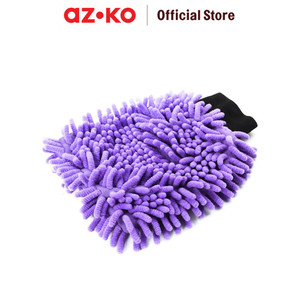 [EZO.0805838] AZKO Proclean Chenille Sarung Tangan Pembersih - Ungu