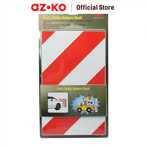 [EZO.0805847] AZKO Hebe Pelindung Bemper Mobil Dengan Reflektor