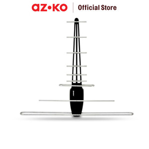 [EZO.0805860] AZKO Krisbow Antena Tv Outdoor Et-5a - Hitam