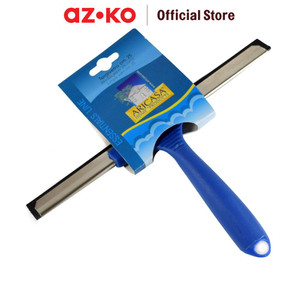 [EZO.0805870] AZKO Karet Pembersih Kaca 25 Cm - Biru