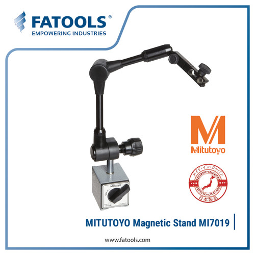 [EZM.0803026] MITUTOYO 7019B Magnetic Stand Dudukan Dial Indicator