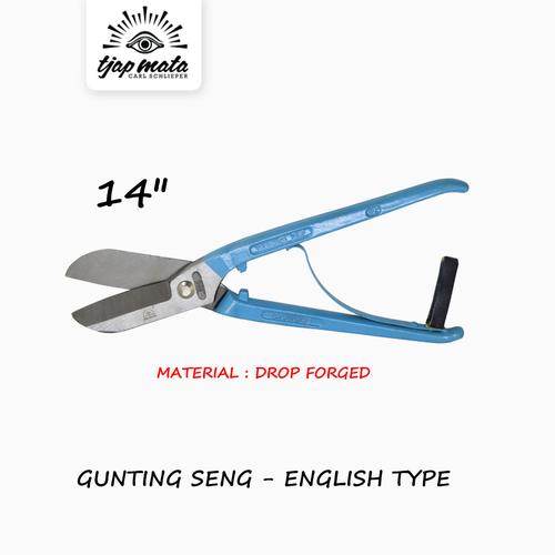 [EZM.0601734] TJAP MATA / CAP MATA Gunting Seng / Holo / Baja Ringan 14" (Inggris)