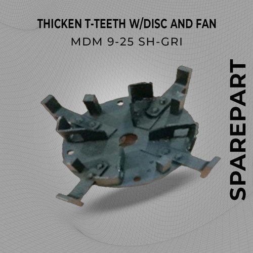 [EZM.0700006] Thicken T-Teeth W/Disc & Fan For MDM 9-25 SH GRI