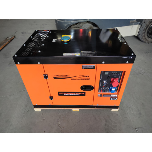 [EZM.0700119] Silent Diesel MDG 11 SSE Generator Genset 1 Phase 8000 Watt