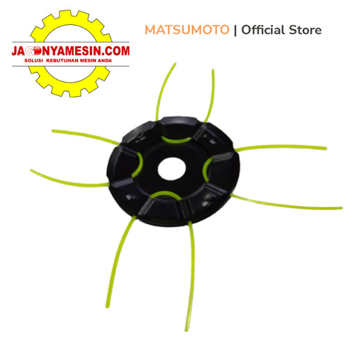 [EZM.0700136] Mata Pisau Potong Rumput Senar Nylon Iron Blade Universal