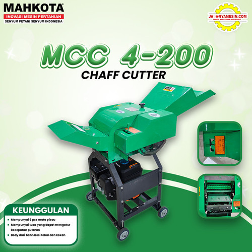 [EZM.0700165] Mesin Pencacah Rumput Ranting Mahkota Garansi Resmi