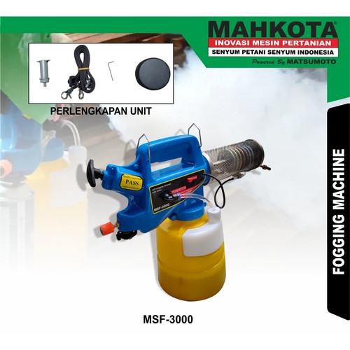[EZM.0700167] MAHKOTA MESIN FOGGING FOGGING MACHINE MSF - 3000