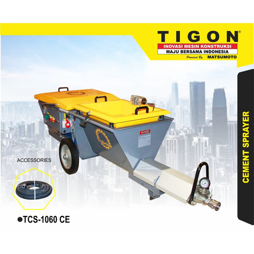 [EZM.0700198] MESIN PENYEMPROT SEMEN | CEMENT SPRAYER TCS-1060 CE