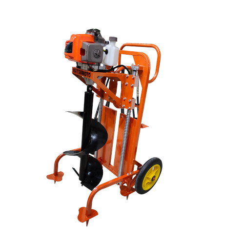 [EZM.0700211] MESIN BOR TANAH EARTH AUGER ( MED - 680) + DRILL 300 MM
