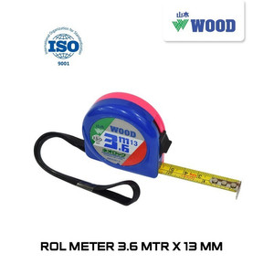 [EZM.0601442] Roll Meter / Meteran / Measuring Tape WOOD