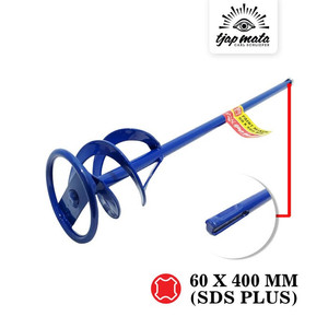 [EZM.0601456] TJAP MATA / CAP MATA Pengaduk Cat / Semen MU (SDS -PLUS) - 60X400 MM