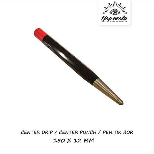 [EZM.0601466] TJAP MATA / CAP MATA Center Drip  / Penitik Bor/Center Punch 150X12 MM