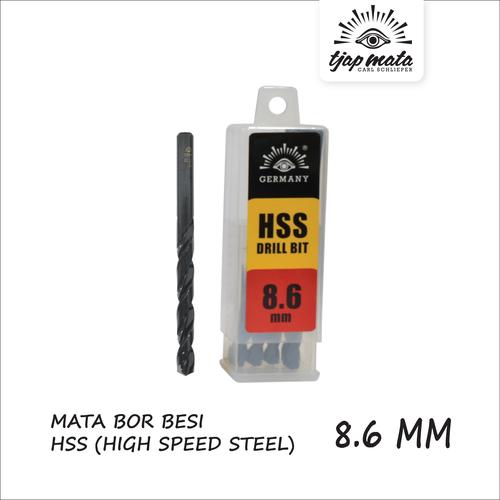 [EZM.0601468] TJAP MATA Mata Bor Besi / Drill Bits HSS (Size Khusus) 8.6 MM