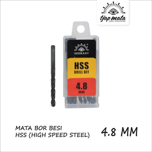 [EZM.0601470] TJAP MATA Mata Bor Besi / Drill Bits HSS (UkuranKhusus) 4.8 MM