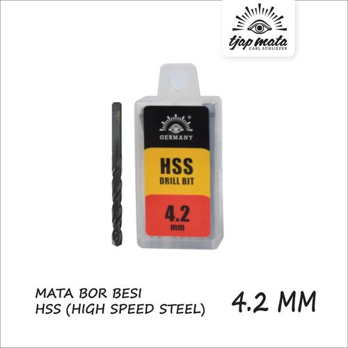 [EZM.0601471] TJAP MATA Mata Bor Besi / Drill Bits HSS (Ukuran Khusus) 4.2 MM