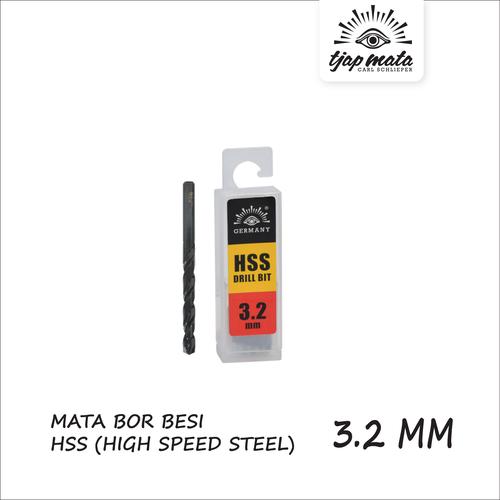 [EZM.0601473] TJAP MATA Mata Bor Besi / Drill Bits HSS (Ukuran Khusus) 3.2 MM