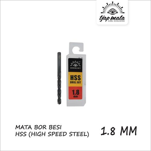 [EZM.0601479] TJAP MATA Mata Bor Besi / Drill Bits HSS (Size Khusus) 1.8 MM
