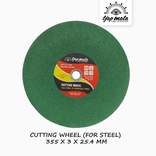 [EZM.0601485] TJAP MATA / CAP MATA Batu Gurinda 355 X 3 X 25.4 MM For Steel & Stainless Steel
