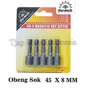[EZM.0601587] TJAP MATA/CAP MATA Obeng/ Mata Bor Sok Roofing /Baja Ringan (SET)