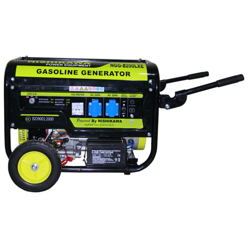 [EZM.0700069] PROMO DISKON KILAT NISHIKAWA GASOLINE GENERATOR GENSET NGG 8200 LXE