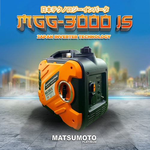 [EZM.0700112] Mesin Genset Inverter Generator Silent MGG-3000 iS 1800 Watt