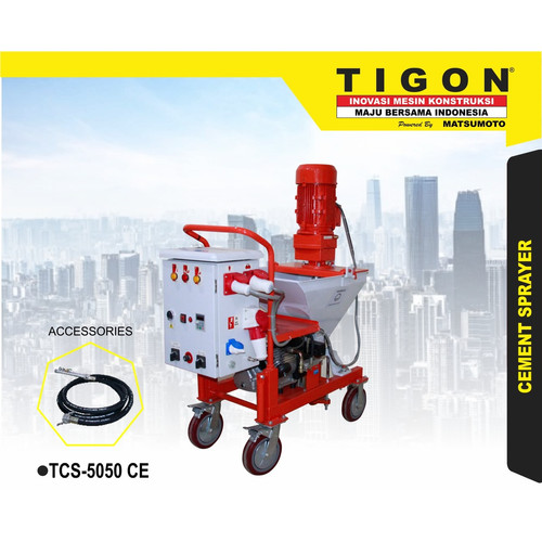 [EZM.0700197] MESIN PENYEMPROT SEMEN | CEMENT SPRAYER TCS-5050 CE