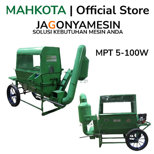 [EZM.0700251] MESIN PERONTOK PADI MAHKOTA MPT 5 - 100 W GARANSI RESMI