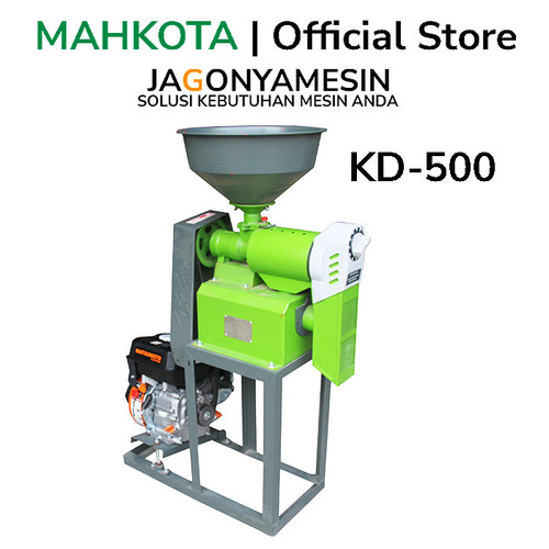 [EZM.0700422] Mesin Giling Padi Portable Mahkota KD-500 Original