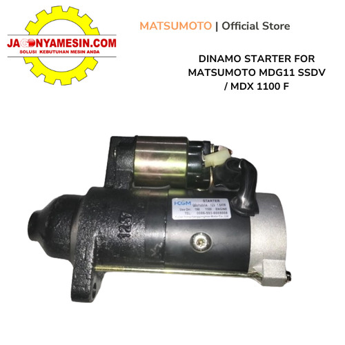 [EZM.0700607] DINAMO STARTER FOR GENSET MDG 11 SSDV & ENGINE MDX 1100 F